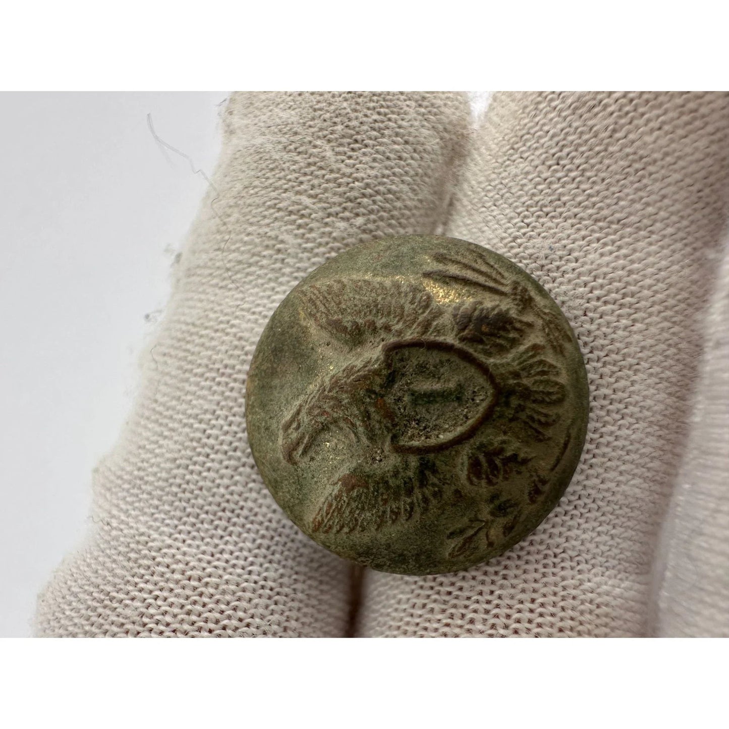 Eagle Crest Civil War General Service Coat Size Shank Button - A+ Stuff - Collectibles - A+ Stuff