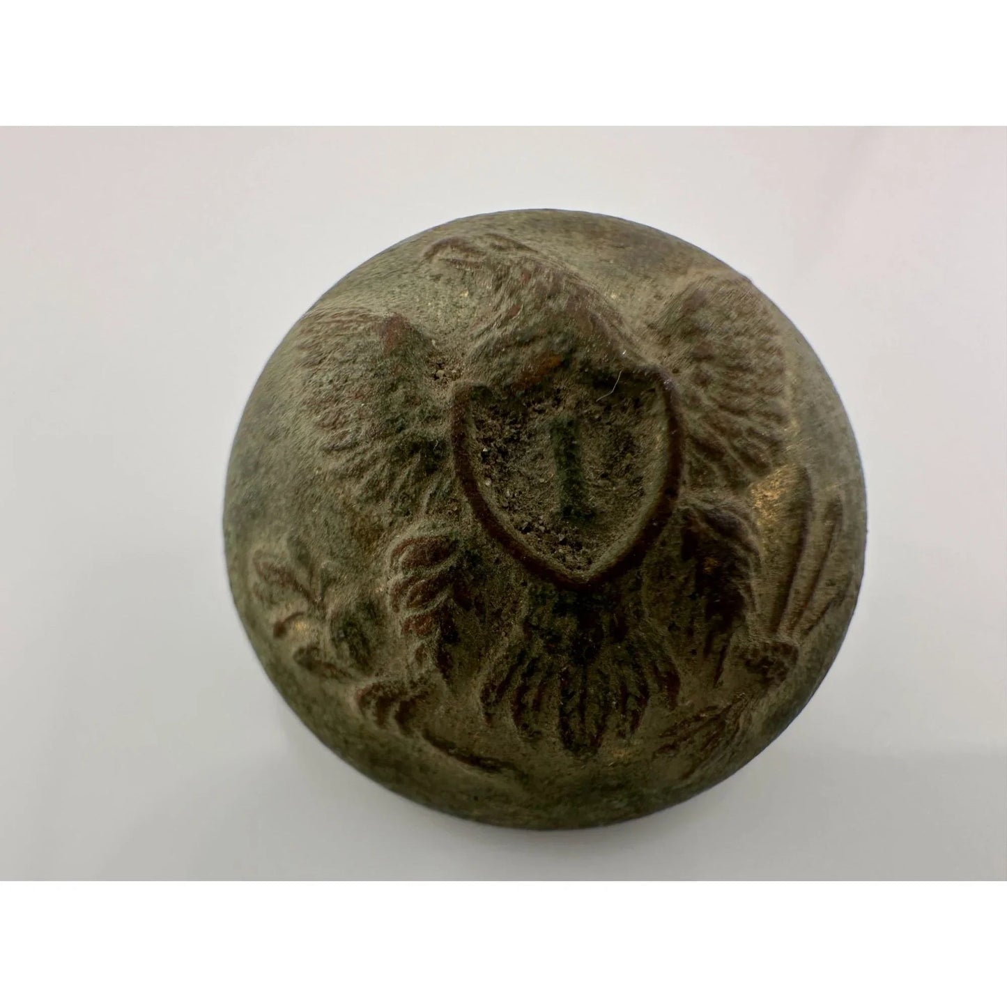 Eagle Crest Civil War General Service Coat Size Shank Button - A+ Stuff - Collectibles - A+ Stuff