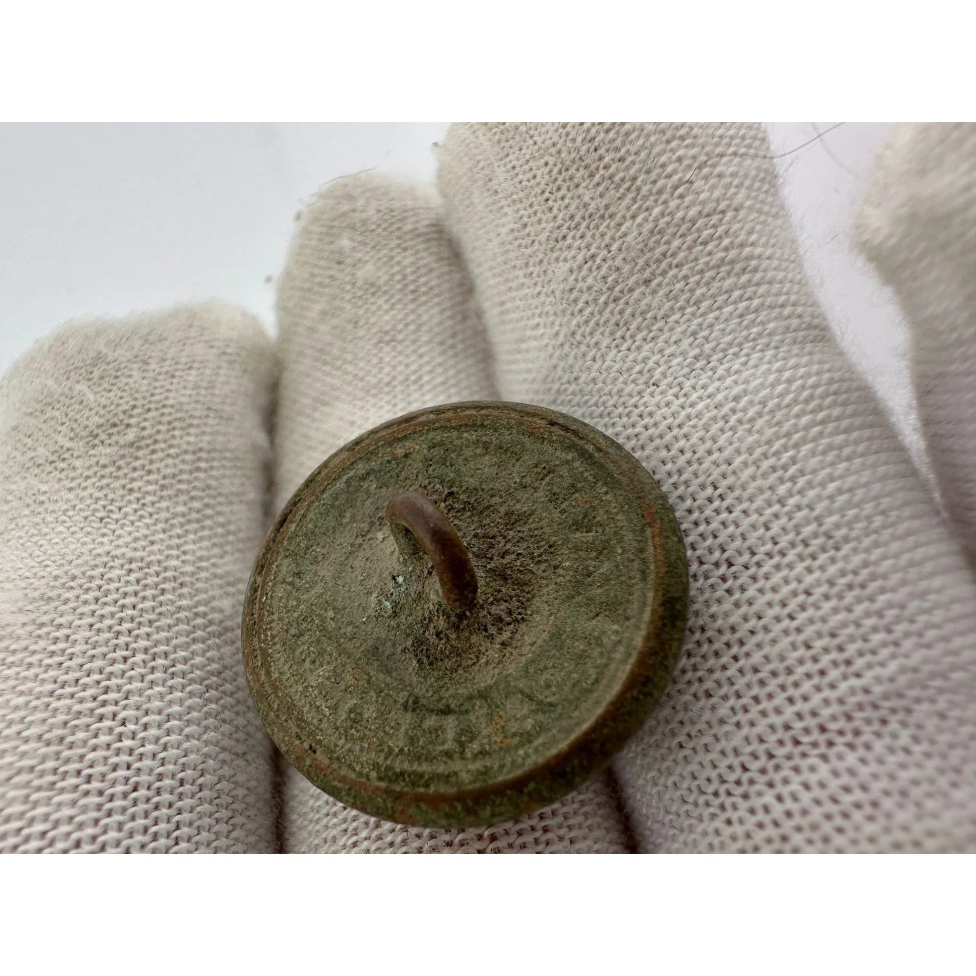 Eagle Crest Civil War General Service Coat Size Shank Button - A+ Stuff - Collectibles - A+ Stuff
