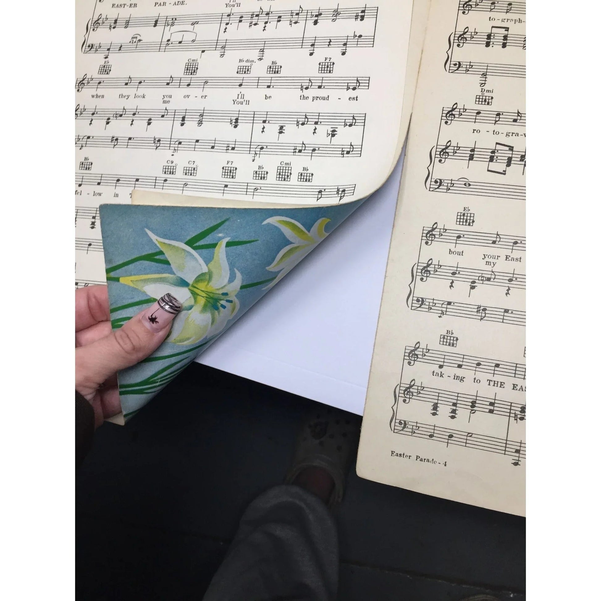 ''EASTER PARADE'' VINTAGE 1933 SHEET MUSIC BOOK BY IRVING BERLIN - A+ Stuff - SHEET MUSIC - A+ Stuff