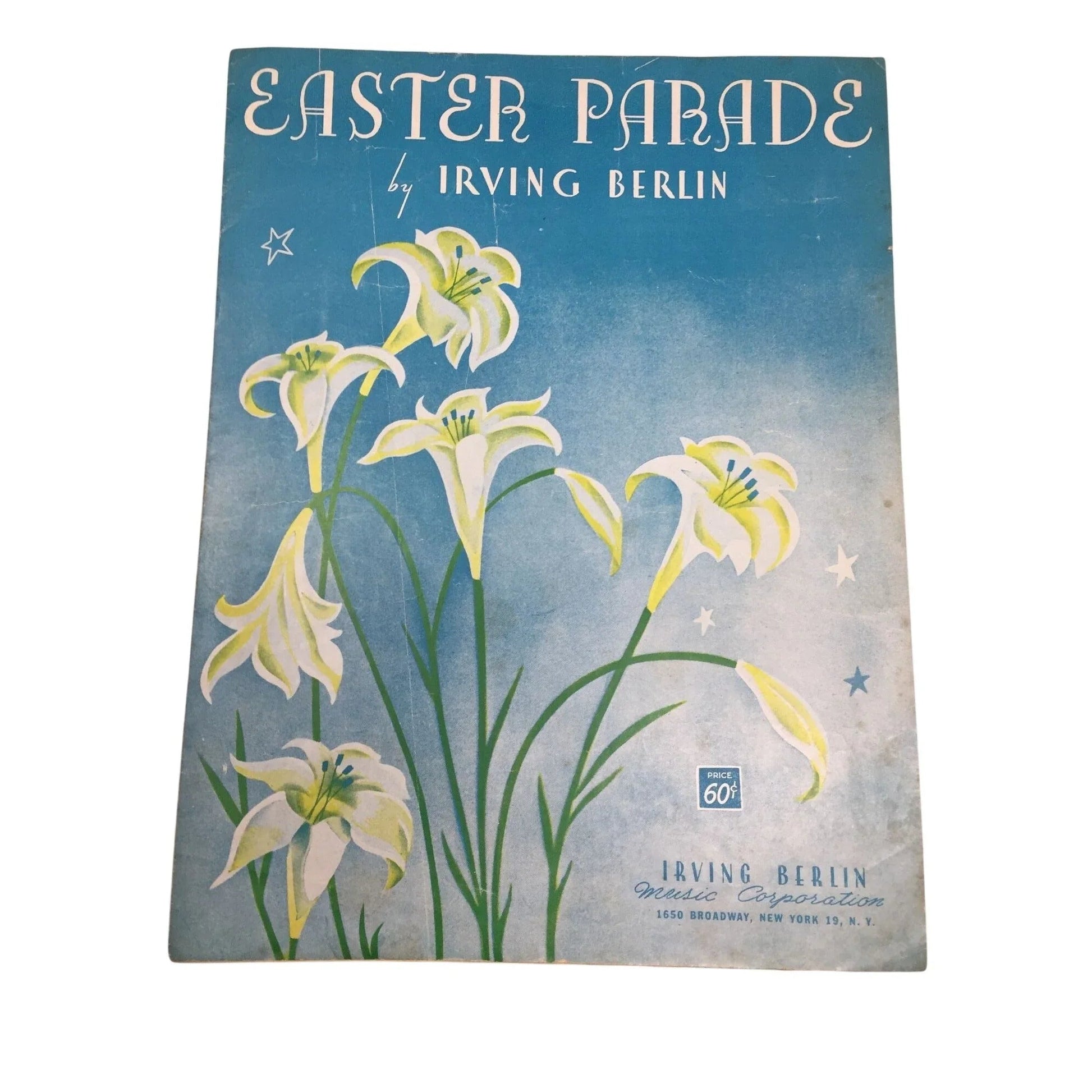 ''EASTER PARADE'' VINTAGE 1933 SHEET MUSIC BOOK BY IRVING BERLIN - A+ Stuff - SHEET MUSIC - A+ Stuff