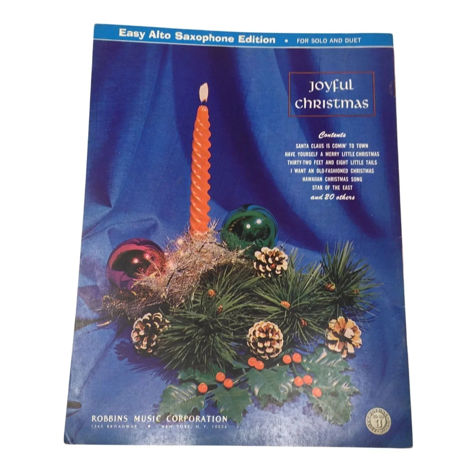 Easy Alto Saxophone Edition For Solo and Duet ''Joyful Christmas'' - A+ Stuff - SHEET MUSIC - A+ Stuff