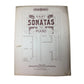 Easy Sonatas for piano - Century edition Vintage Sheet Music - A+ Stuff - SHEET MUSIC - A+ Stuff