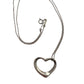 Tiffany and Co Elsa Peretti Medium Open Heart Necklace 16"