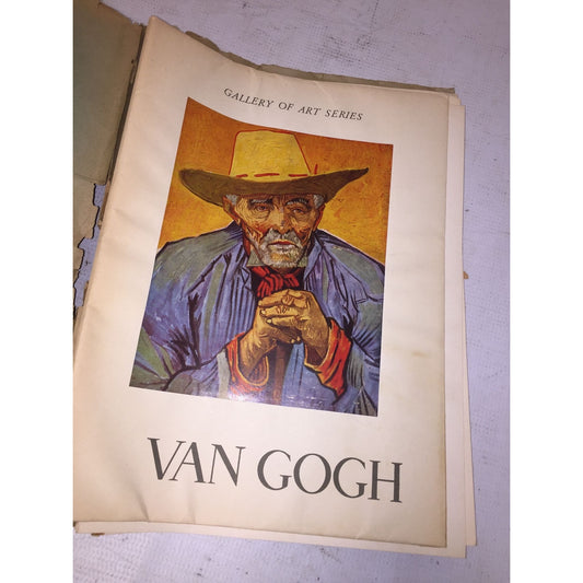 Vintage Gallery of Art Series Van Gogh Book by Hermann Jedding/Susan Bellamy