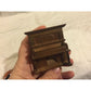 Vintage Miniature Wooden Instrument Magnets- Violin and Piano