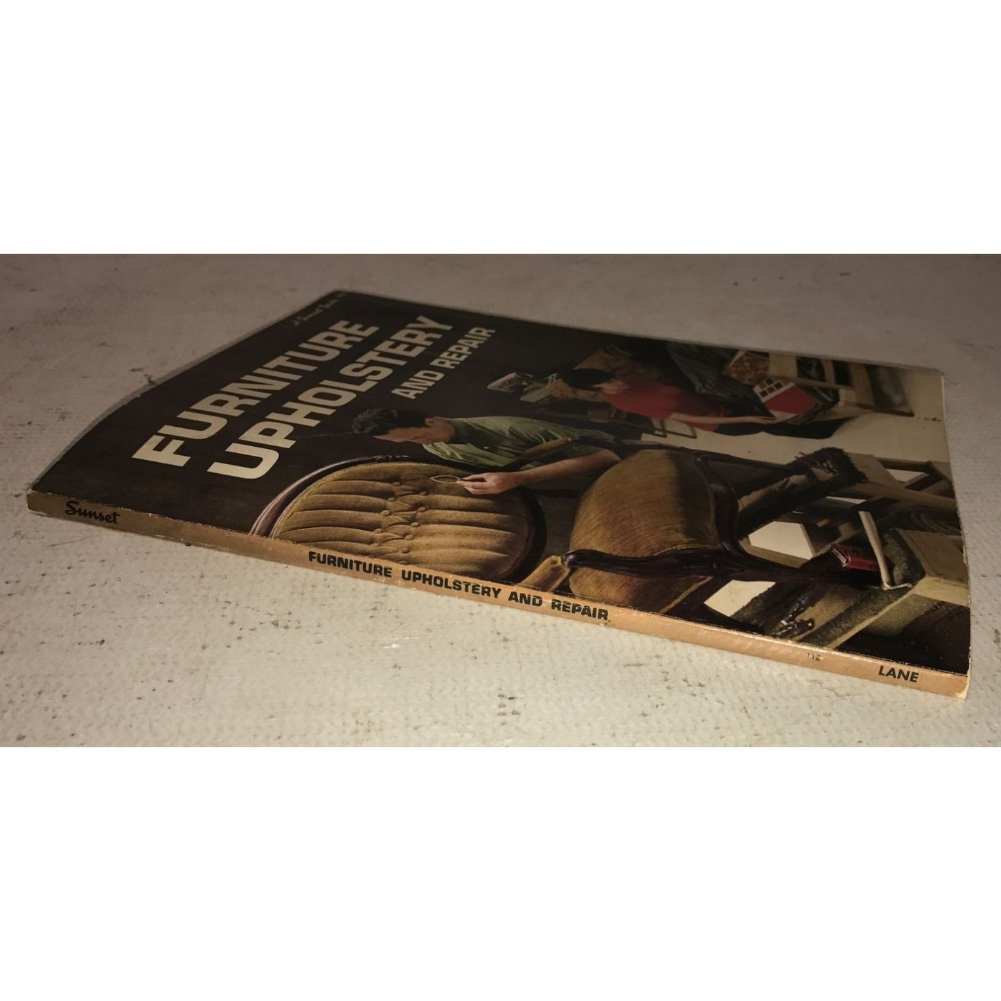 Furniture Upholstery and Repair Vintage Book by James Johnstone