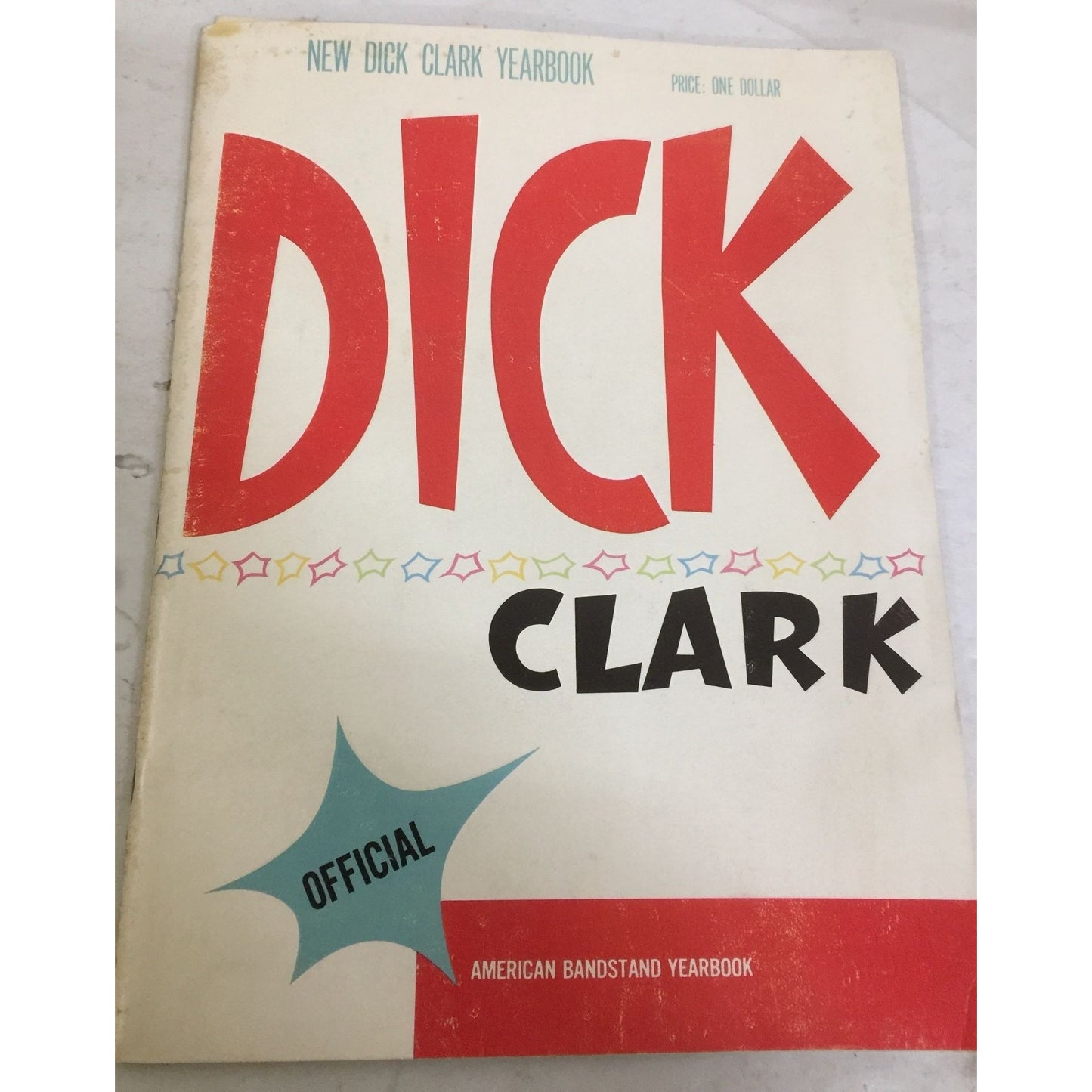 Vintage Dick Clark Official Paperback American Bandstand Yearbook