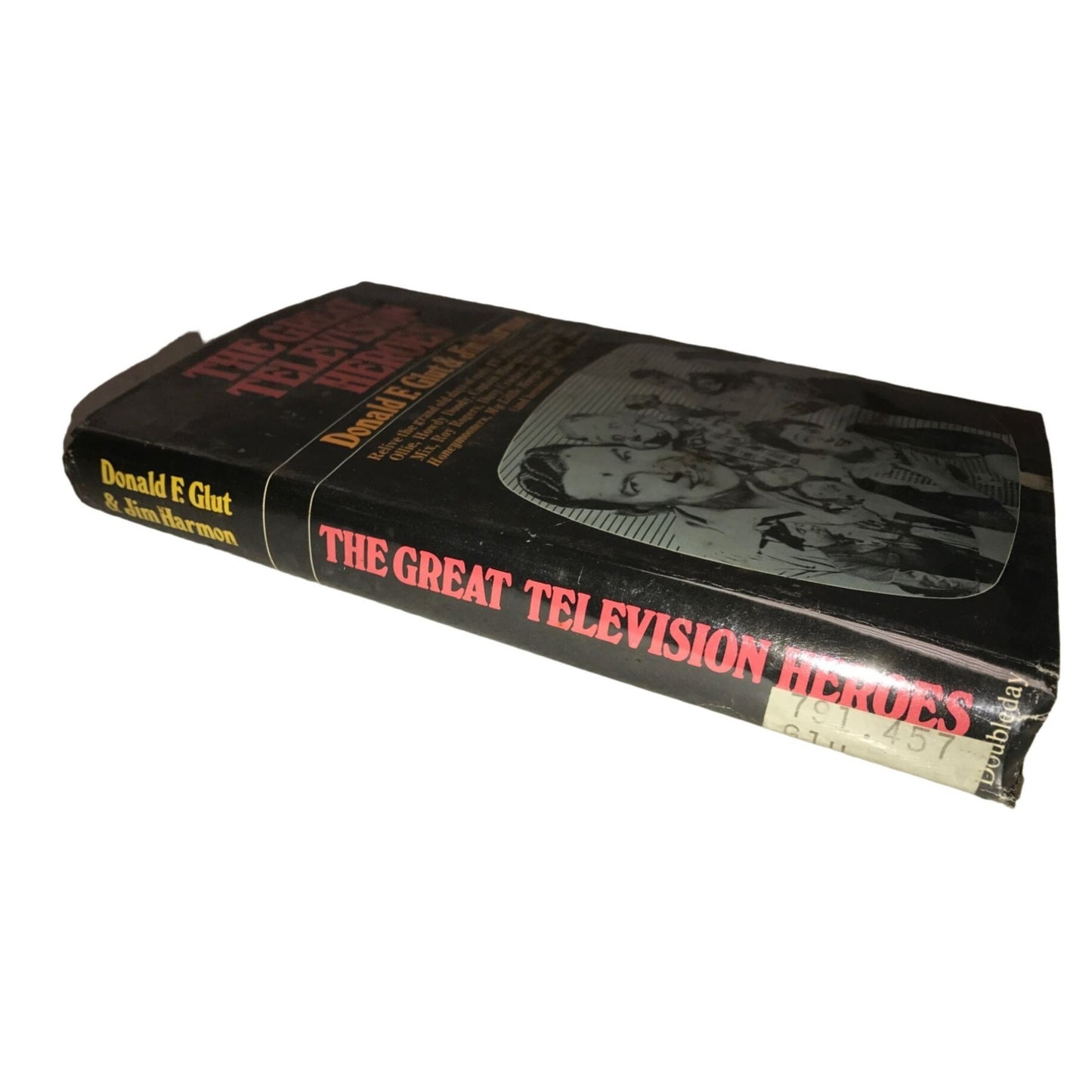 The Great Television Heroes Hardcover Book by Donald F Glut/Jim Harmon