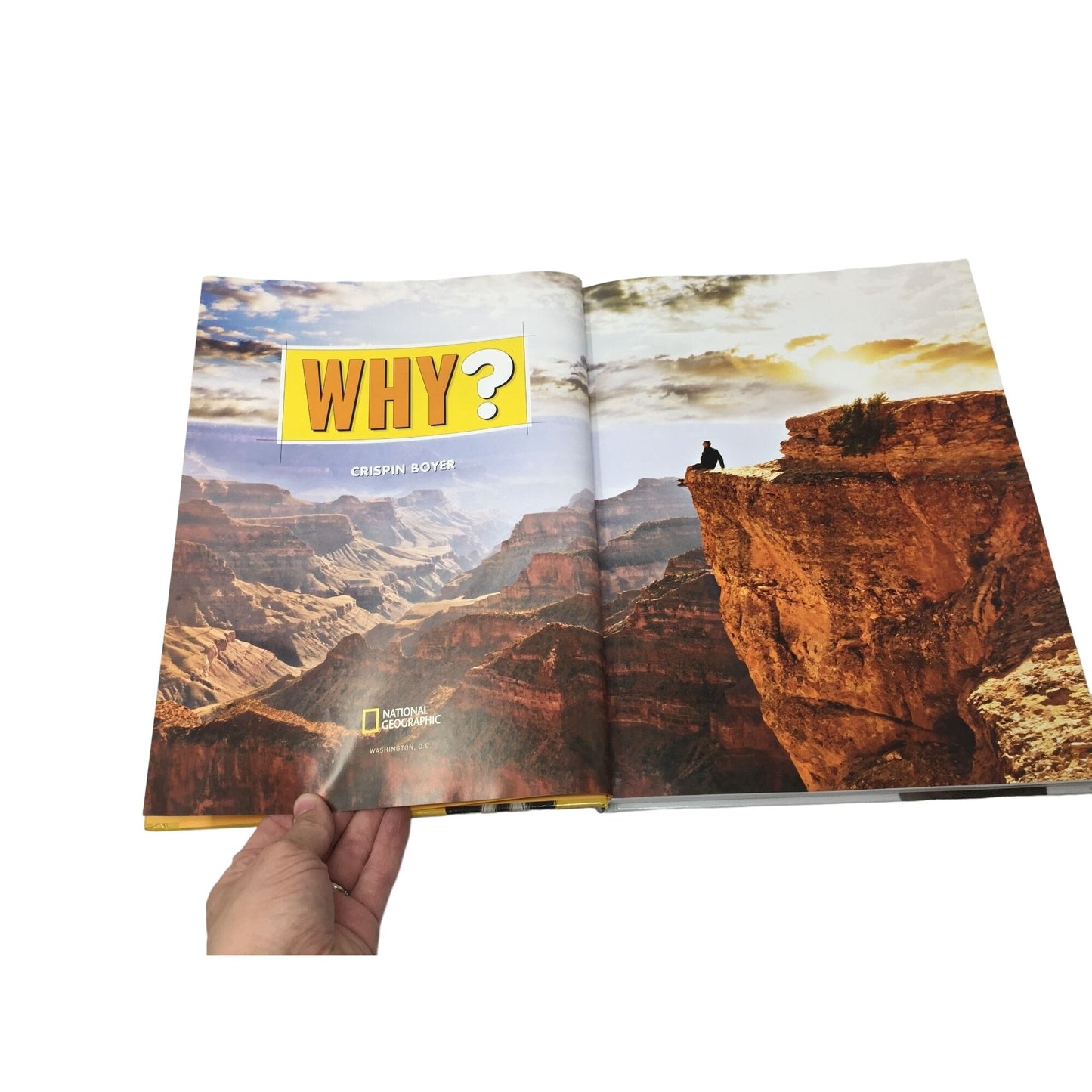 WHY? Over 1,111 Answers to Everything National Geographic Kids Book by Crispin Boyer