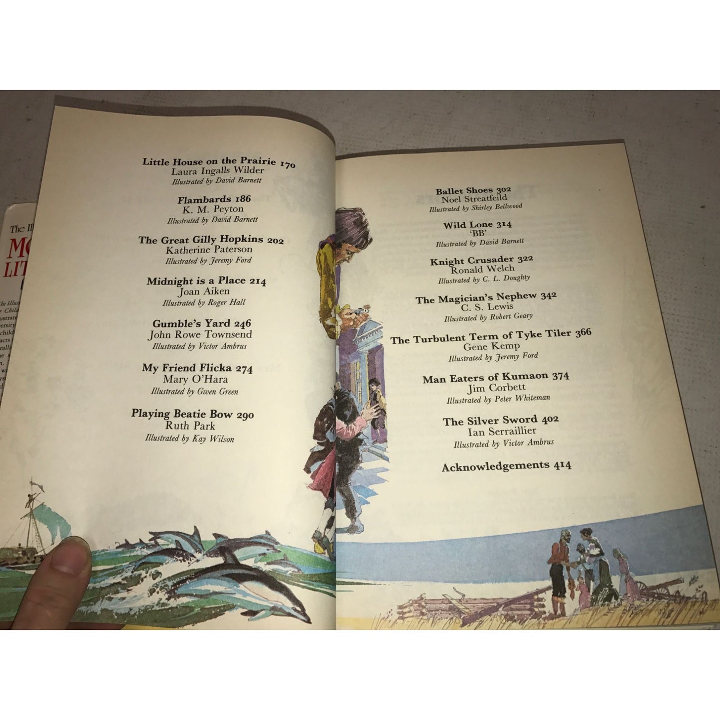 The Illustrated Treasury of Modern Literature for Children Book