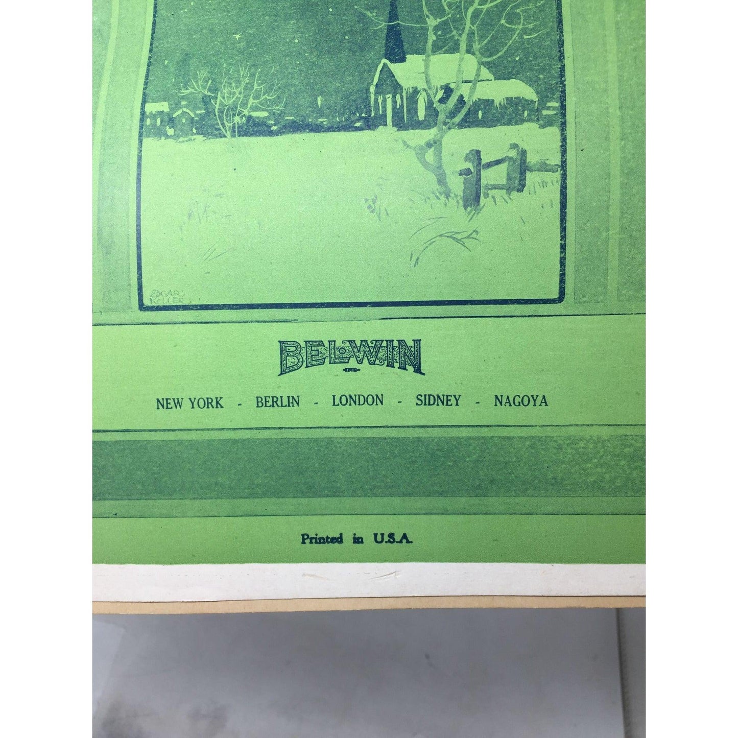 Edition Beautiful Barcarole by Gustav Ehrlich - A+ Stuff - SHEET MUSIC - A+ Stuff