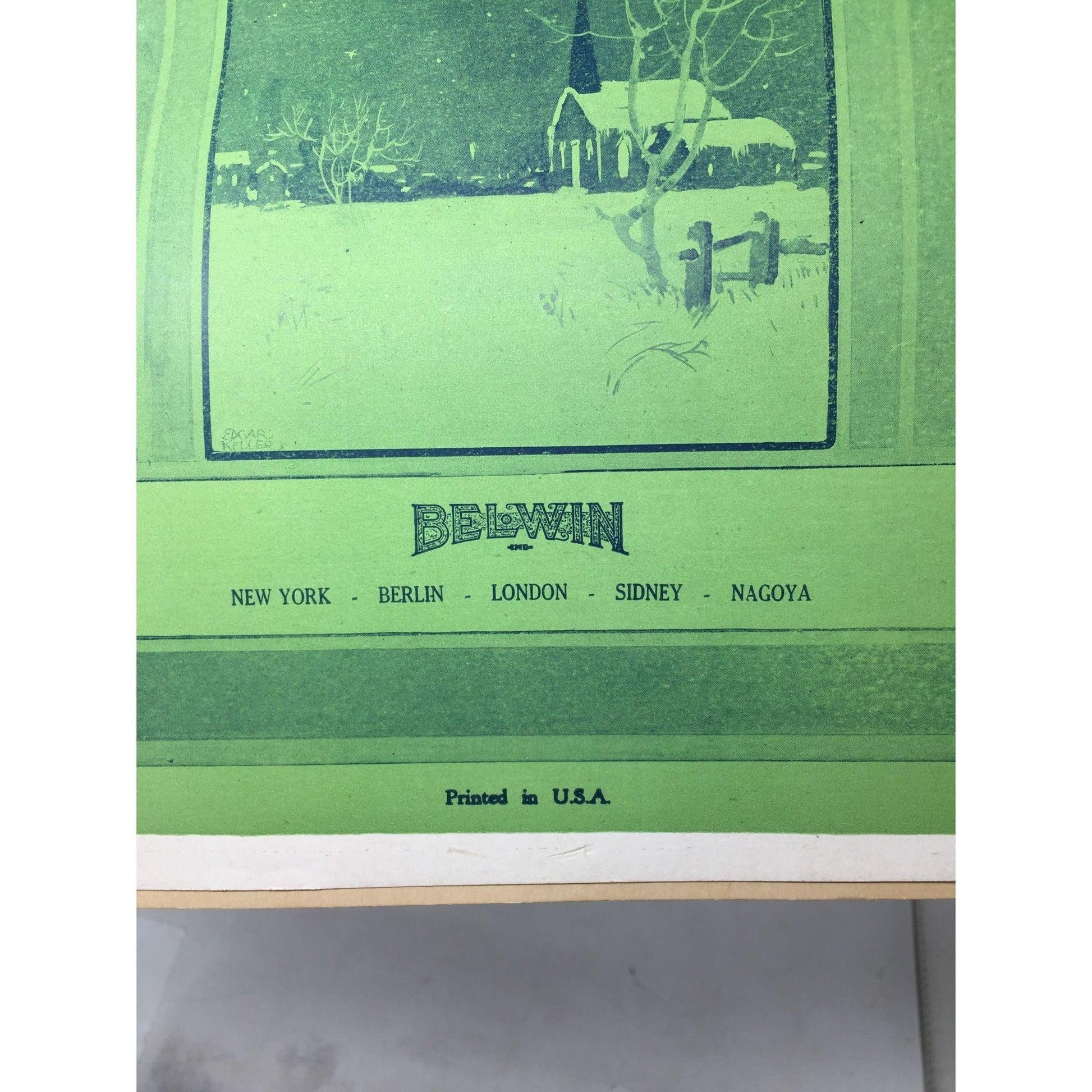 Edition Beautiful Barcarole by Gustav Ehrlich - A+ Stuff - SHEET MUSIC - A+ Stuff