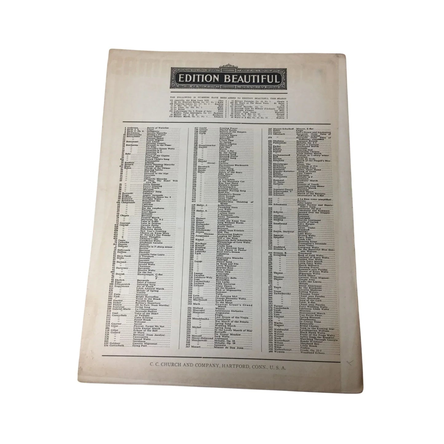 Edition Beautiful LERETOUR GEORGES BIZET - A+ Stuff - SHEET MUSIC - A+ Stuff