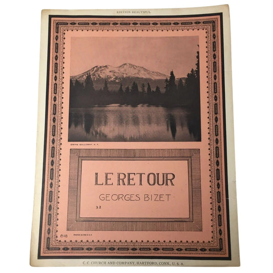 Edition Beautiful LERETOUR GEORGES BIZET - A+ Stuff - SHEET MUSIC - A+ Stuff
