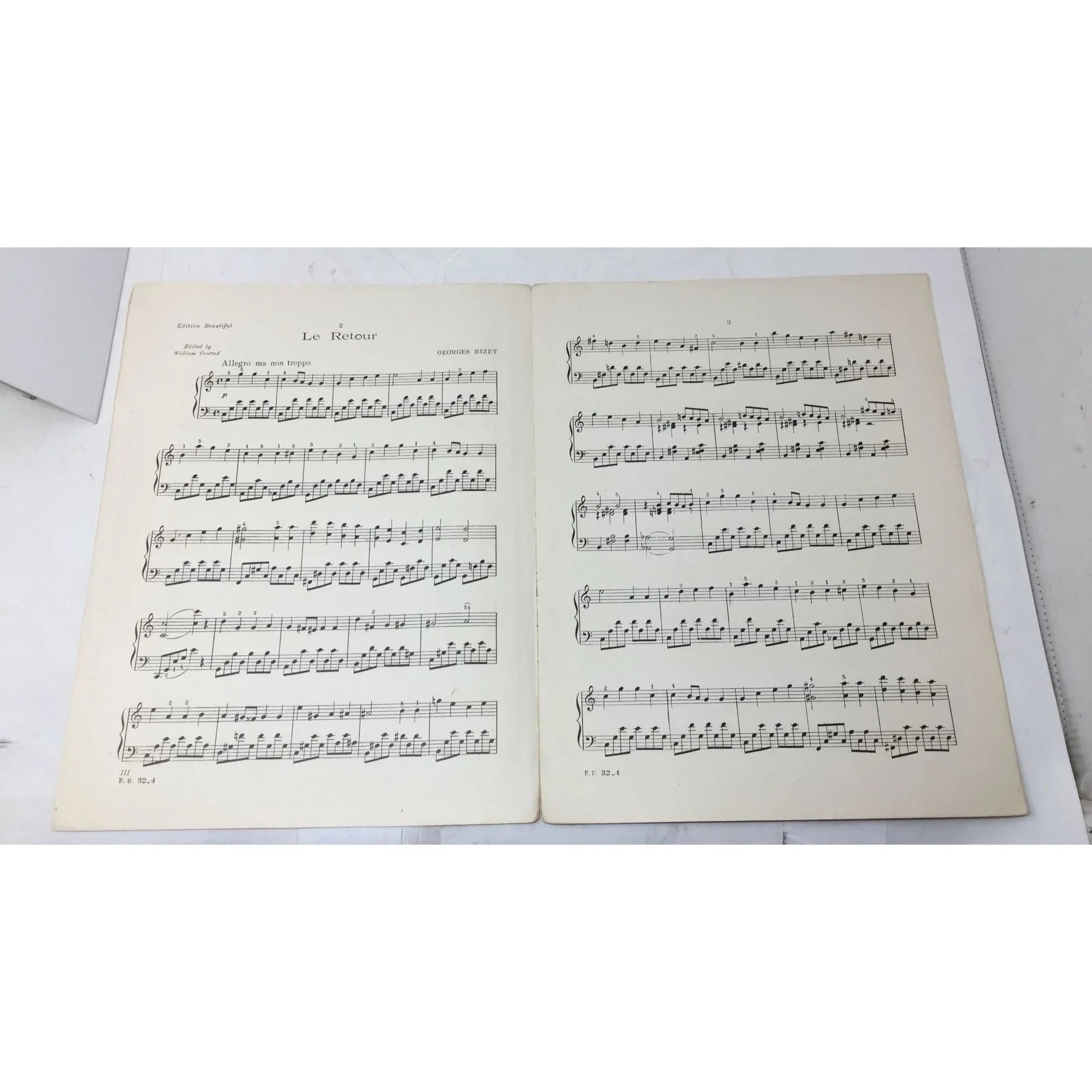 Edition Beautiful LERETOUR GEORGES BIZET - A+ Stuff - SHEET MUSIC - A+ Stuff