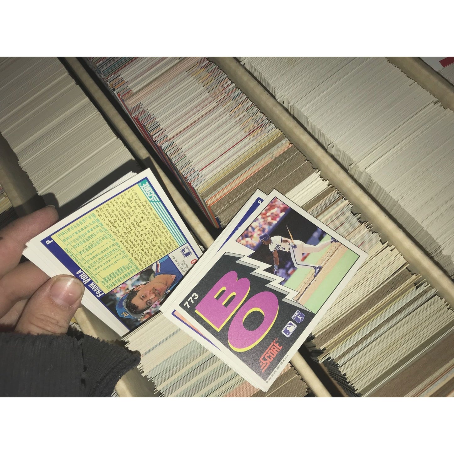 Monster Box of Sports Trading Cards (5000 card capacity for box) - Mostly 1980's-90s Various Sports