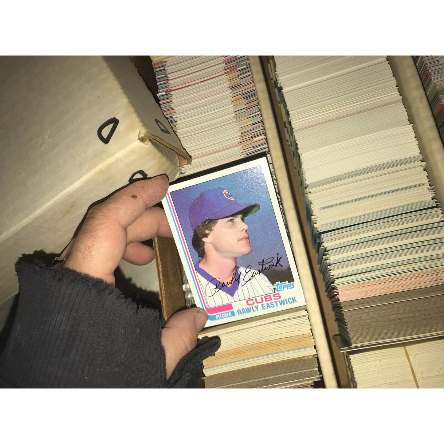 Monster Box of Sports Trading Cards (5000 card capacity for box) - Mostly 1980's-90s Various Sports