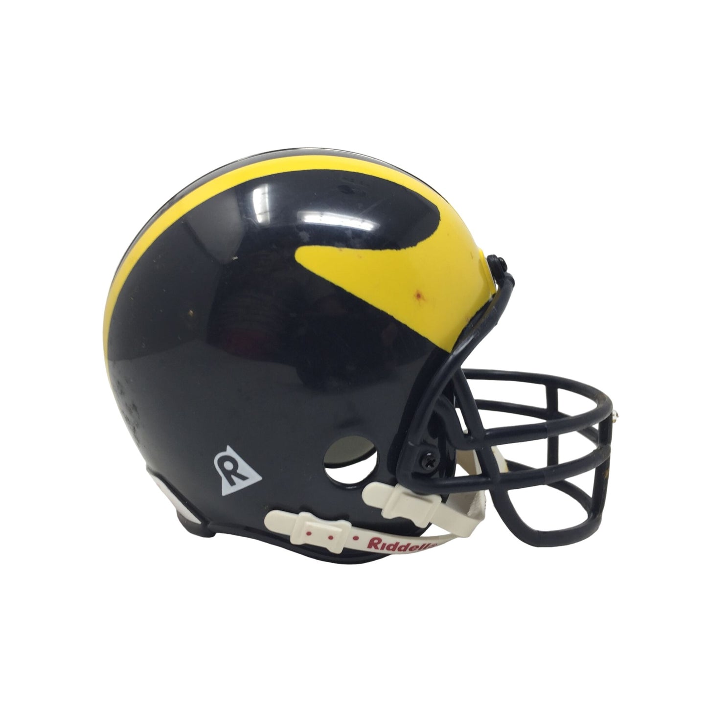 Michigan Wolverines Vintage Mini Riddell Football Helmet