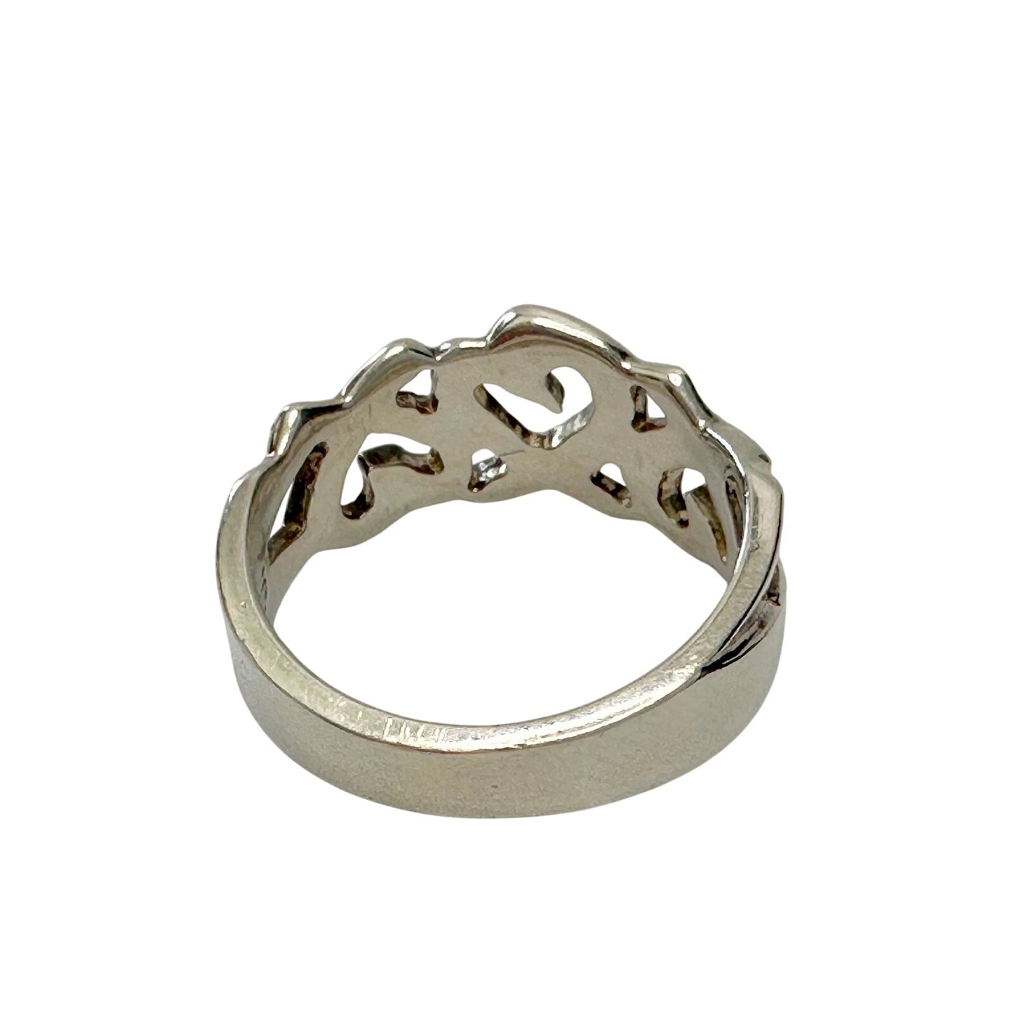 Tiffany & Co Paloma Picasso Triple Loving Heart Ring -  Size 5