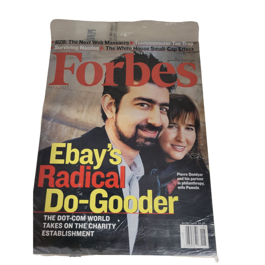 Vintage 2000 Forbes Magazines "e B a y's Radical Do-Gooder" & "Suddenly This Summer"