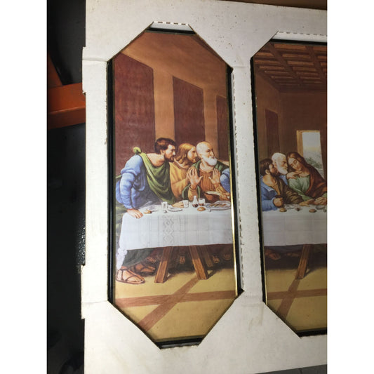 The Last Supper - 3 Panel Art Print new in packaging