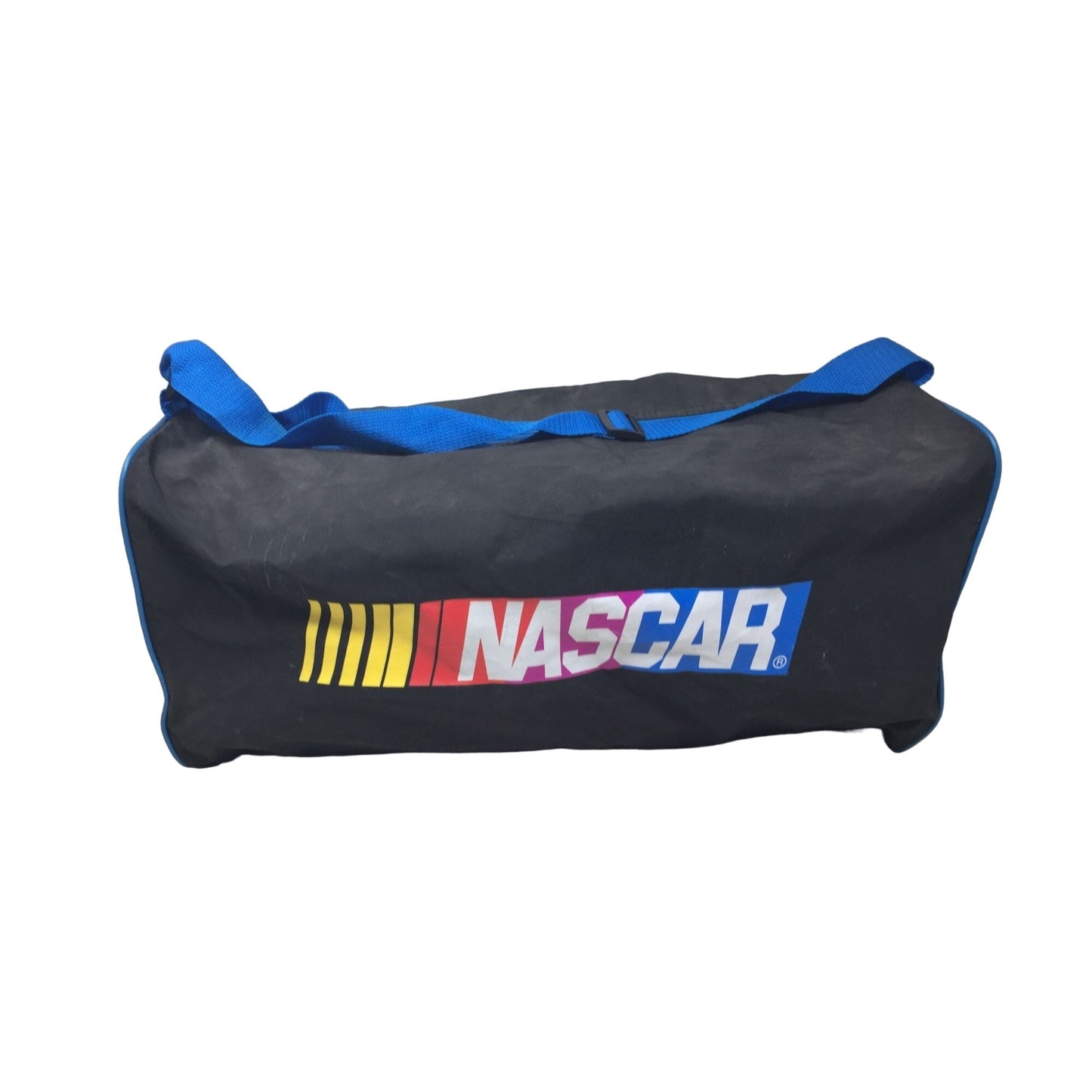 Vintage 90's NASCAR Motorsports Duffle Bag Tailgate Racing Bag