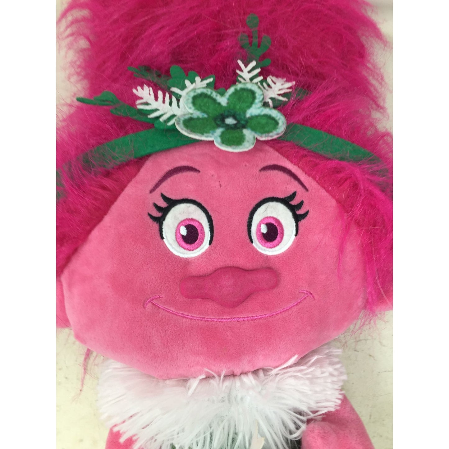 Dreamworks Poppy from Trolls Christmas Troll 24” Large Standing Plush