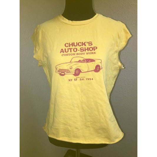 Old Navy CHUCK'S AUTO SHOP Est 1994 - Vintage Muscle Tee - Size XL  -