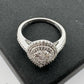 Elegant 1/2 Carat Pear Cut Natural Diamond Ring - Diamond Ring - A+ Stuff