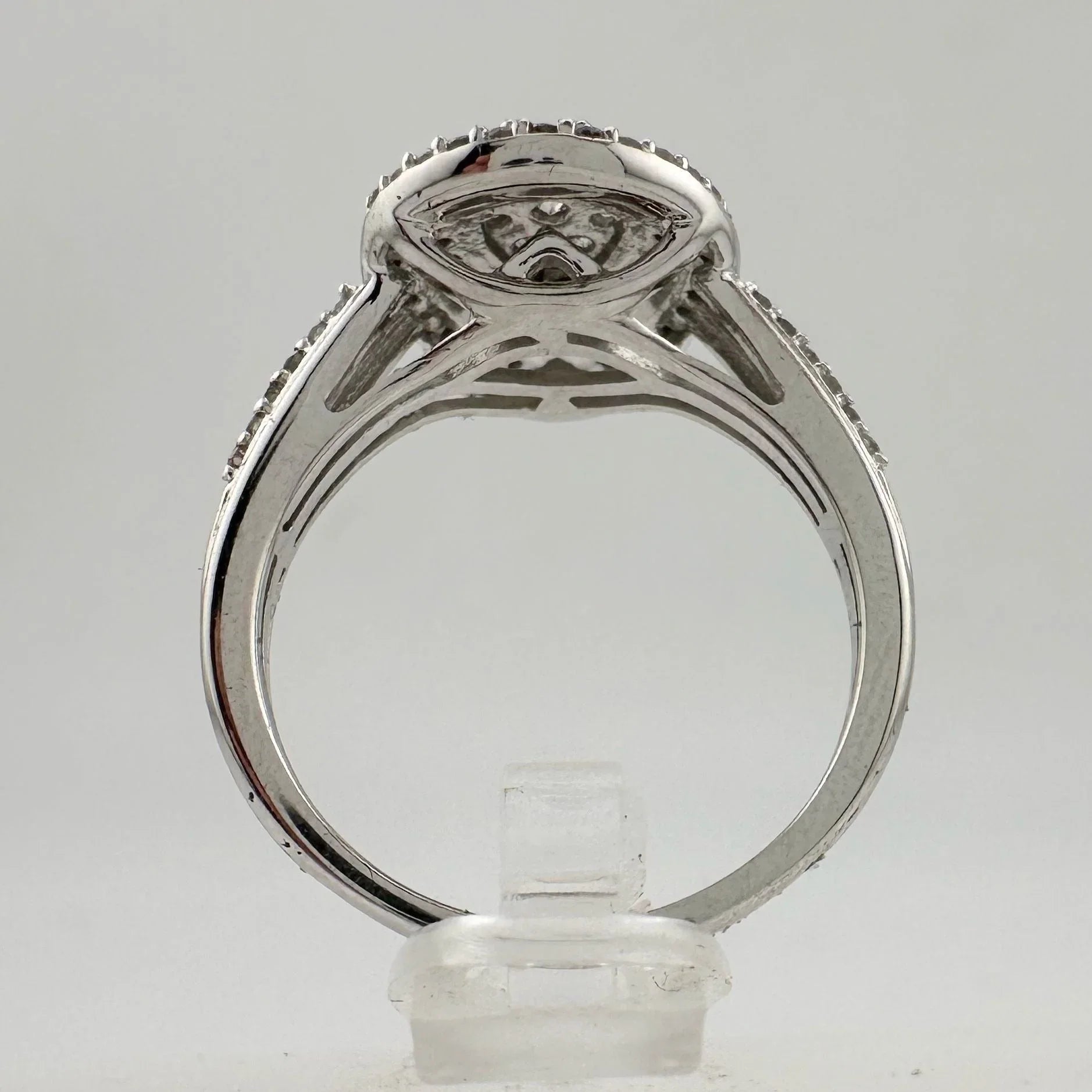 Elegant 1/2 Carat Pear Cut Natural Diamond Ring - Diamond Ring - A+ Stuff
