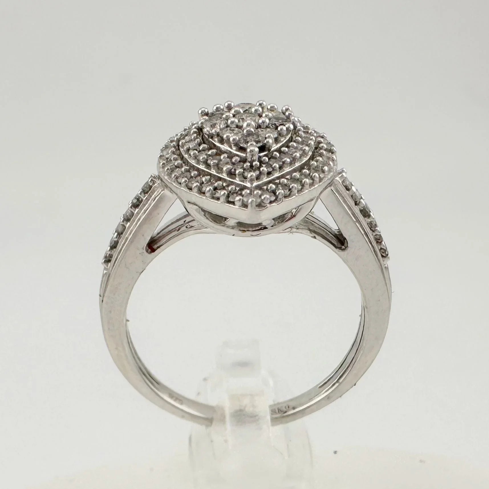 Elegant 1/2 Carat Pear Cut Natural Diamond Ring - Diamond Ring - A+ Stuff