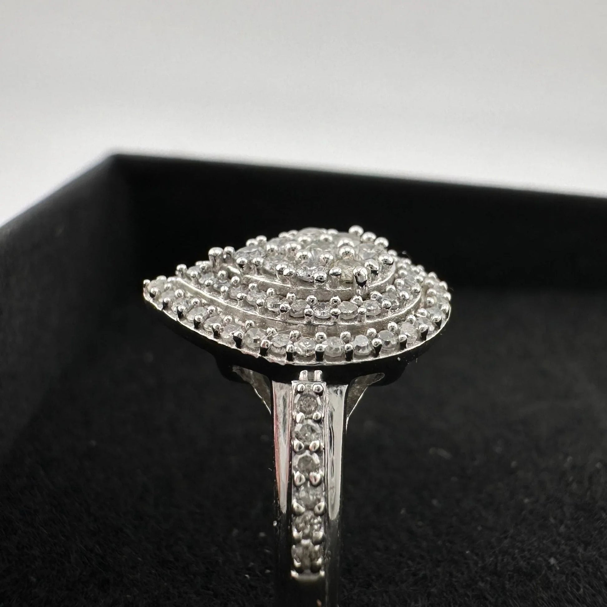 Elegant 1/2 Carat Pear Cut Natural Diamond Ring - Diamond Ring - A+ Stuff