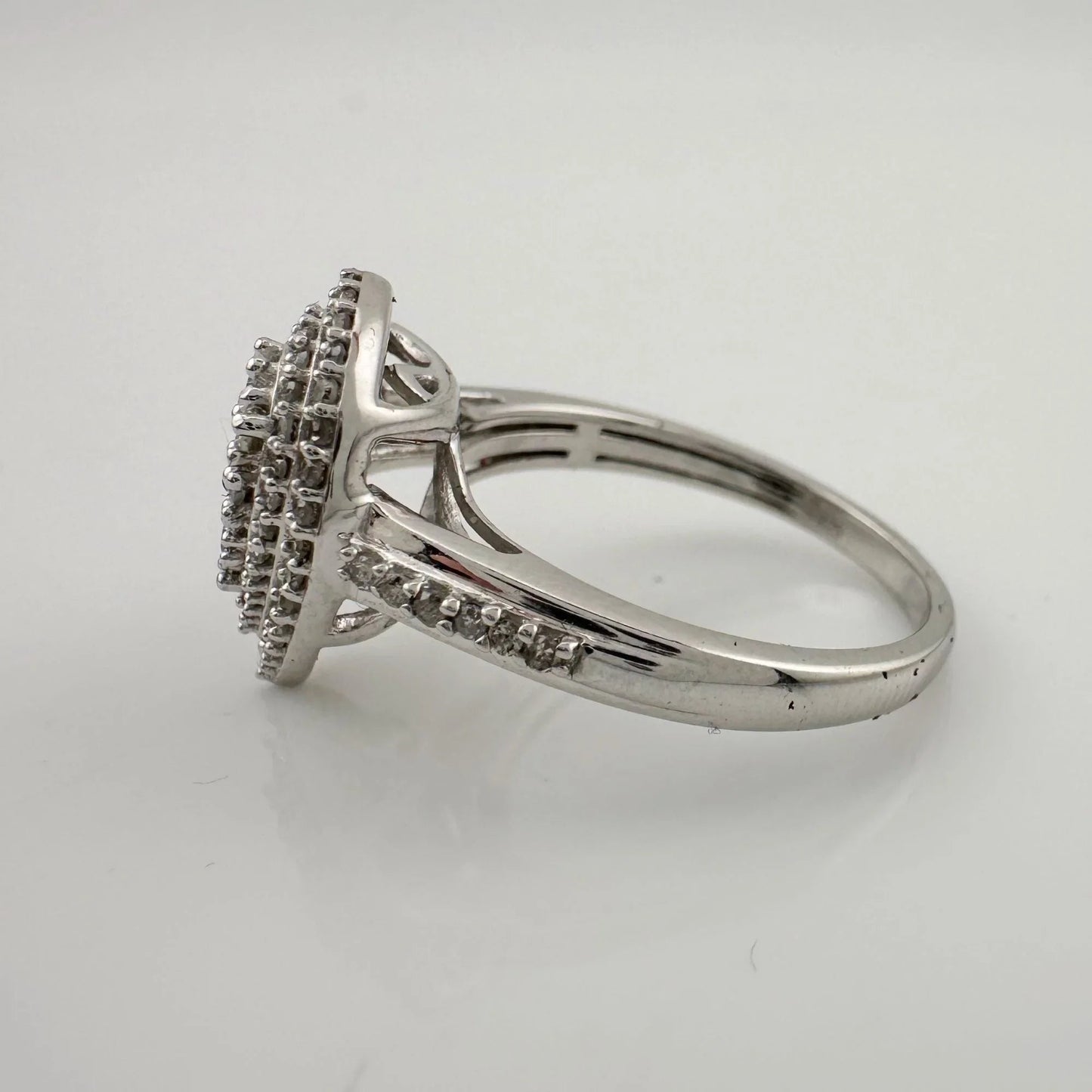 Elegant 1/2 Carat Pear Cut Natural Diamond Ring - Diamond Ring - A+ Stuff