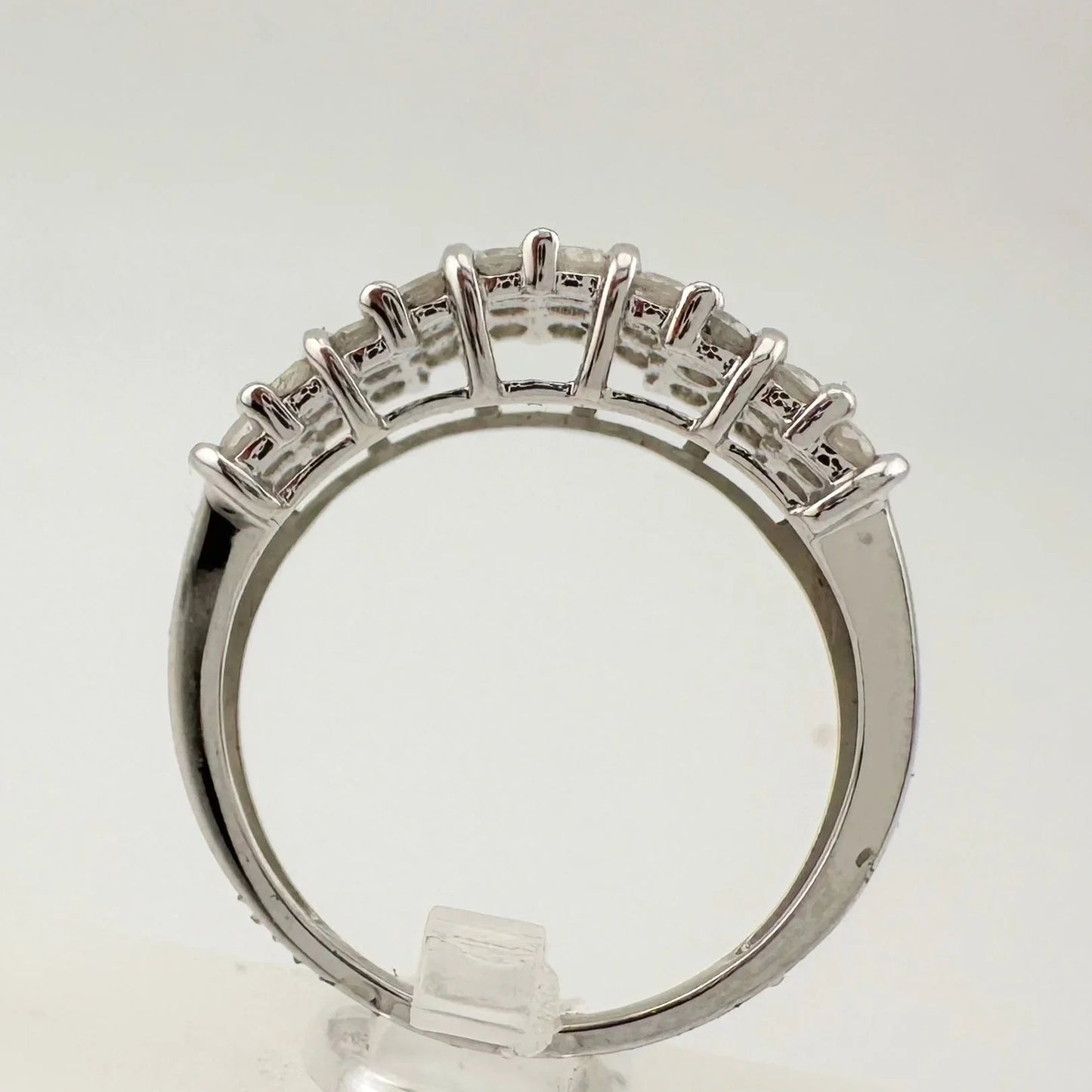 Elegant Channel Set 1 carat Natural Diamond Anniversary Ring Size 7 - A+ Stuff - Ring - A+ Stuff