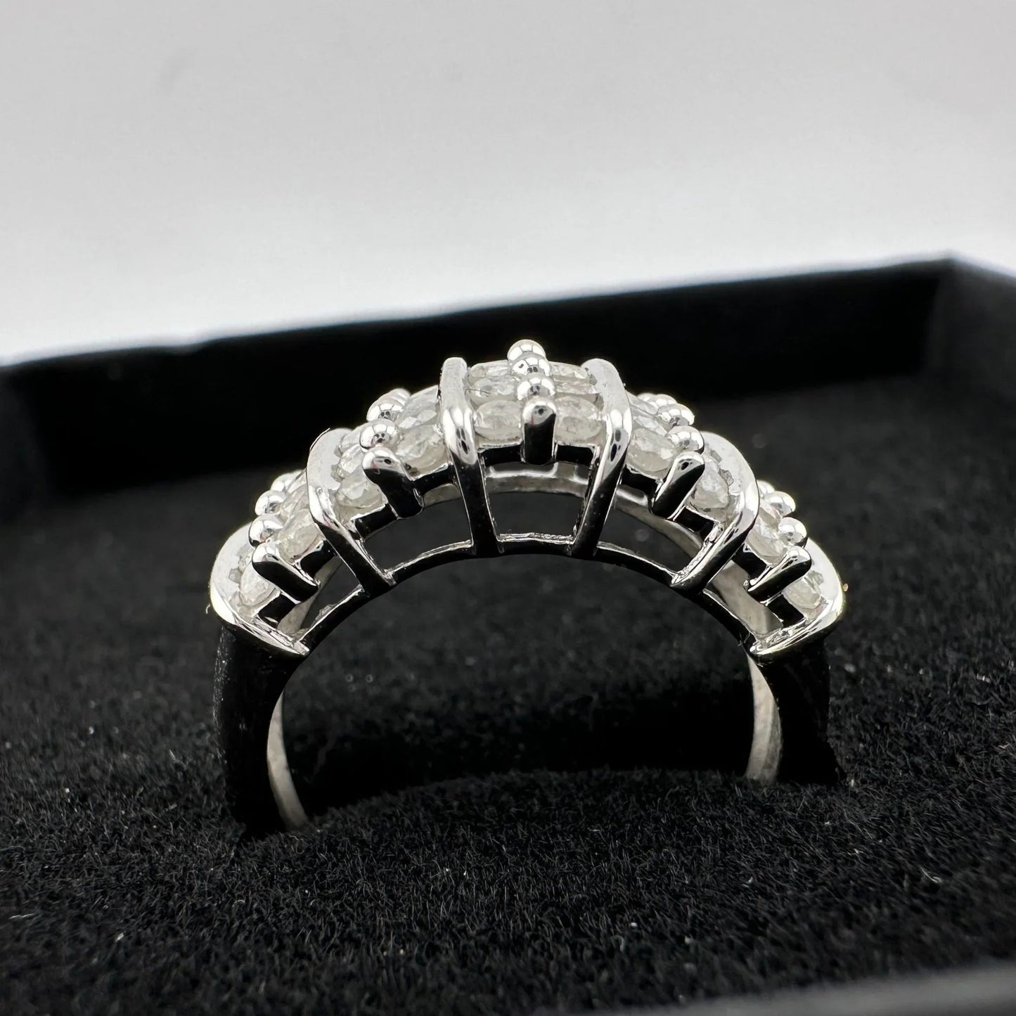 Elegant Channel Set 1 carat Natural Diamond Anniversary Ring Size 7 - A+ Stuff - Ring - A+ Stuff