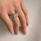 Elegant Channel Set 1 carat Natural Diamond Anniversary Ring Size 7 - A+ Stuff - Ring - A+ Stuff