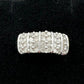 Elegant Channel Set 1 carat Natural Diamond Anniversary Ring Size 7 - A+ Stuff - Ring - A+ Stuff