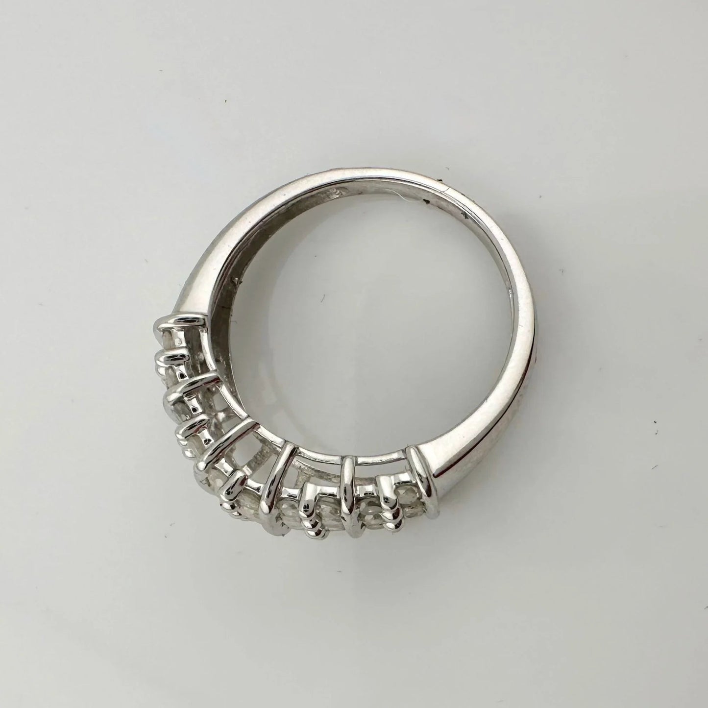 Elegant Channel Set 1 carat Natural Diamond Anniversary Ring Size 7 - A+ Stuff - Ring - A+ Stuff