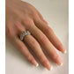 Elegant Channel Set 1 carat Natural Diamond Anniversary Ring Size 7 - A+ Stuff - Ring - A+ Stuff