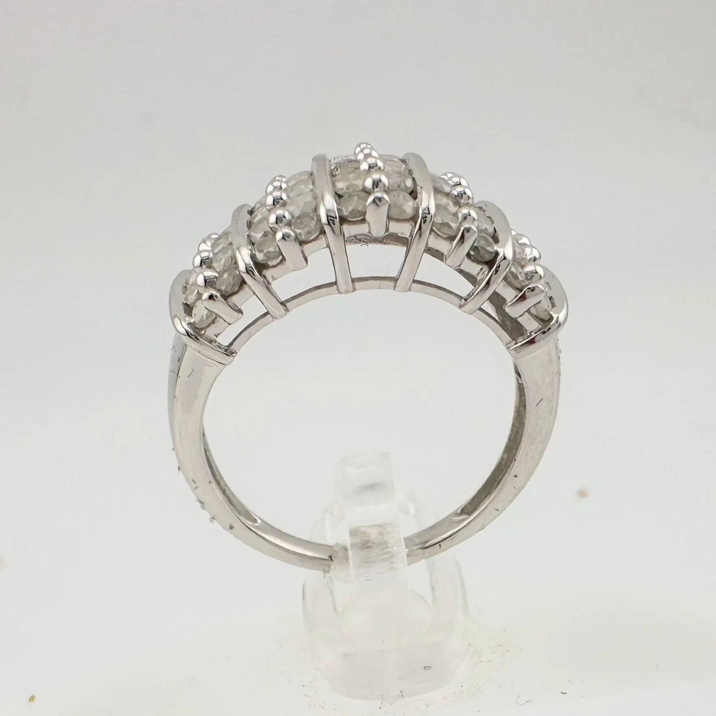 Elegant Channel Set 1 carat Natural Diamond Anniversary Ring Size 7 - A+ Stuff - Ring - A+ Stuff