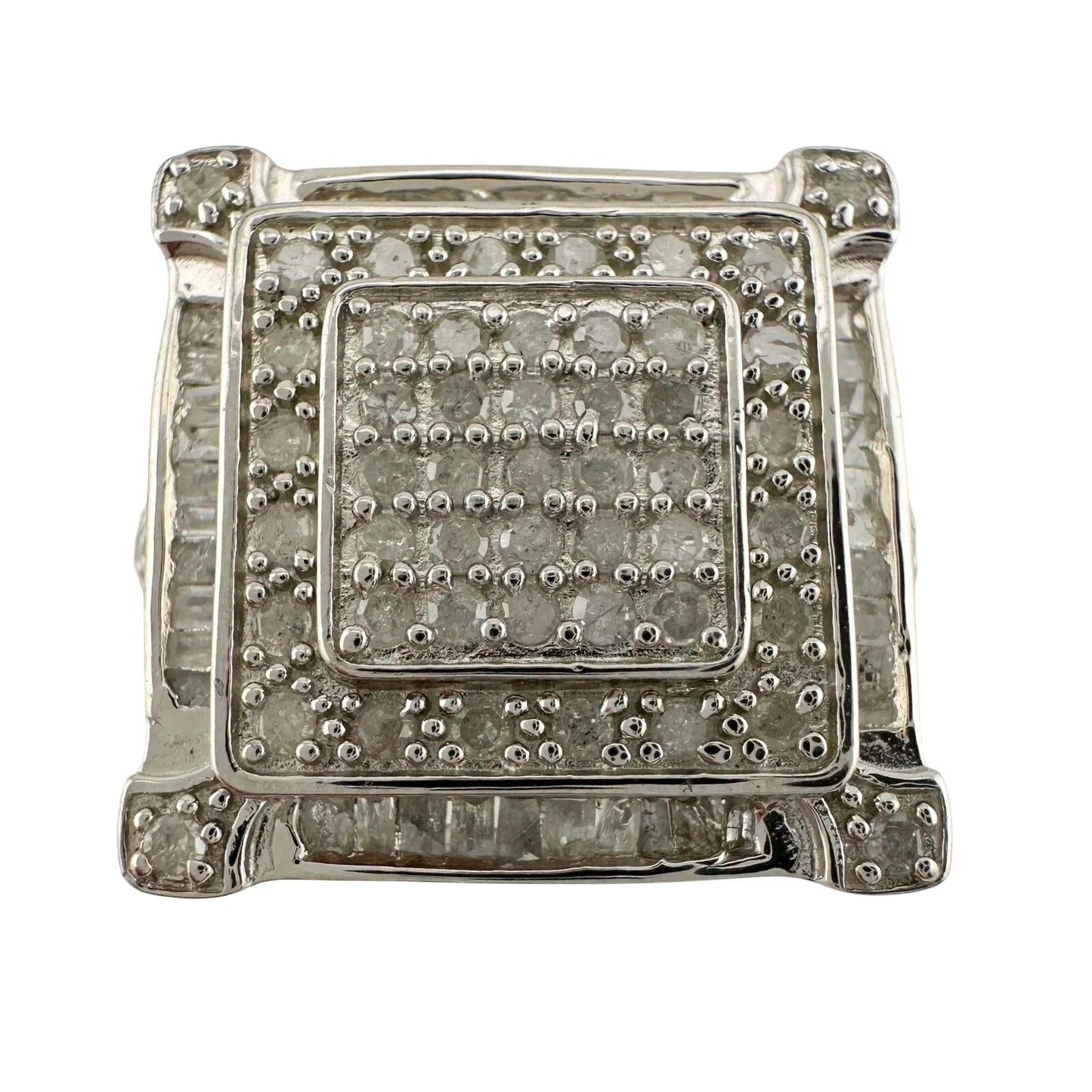 Elegant Princess Cut 1.00 Carat Diamond Ring - Size 7.25 - Unbranded - Ring - A+ Stuff