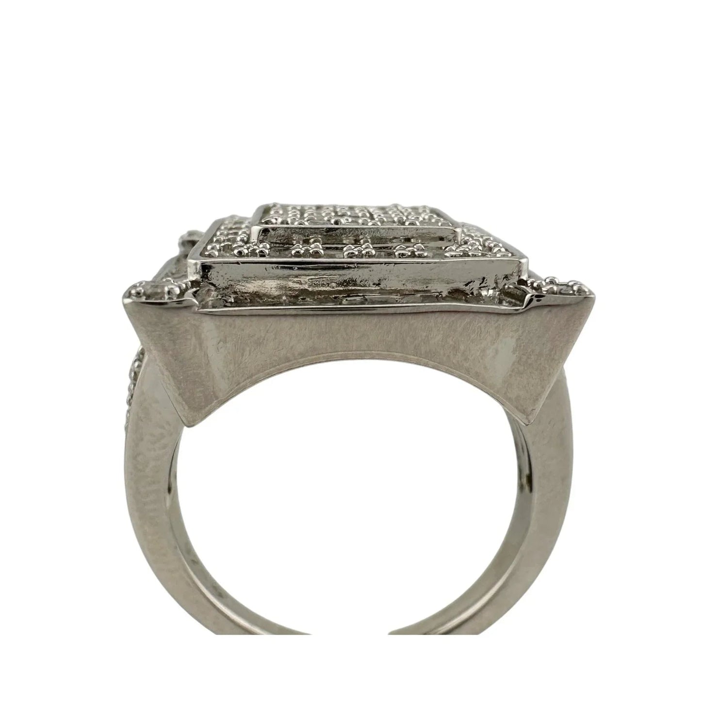 Elegant Princess Cut 1.00 Carat Diamond Ring - Size 7.25 - Unbranded - Ring - A+ Stuff