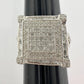 Elegant Princess Cut 1.00 Carat Diamond Ring - Size 7.25 - Unbranded - Ring - A+ Stuff