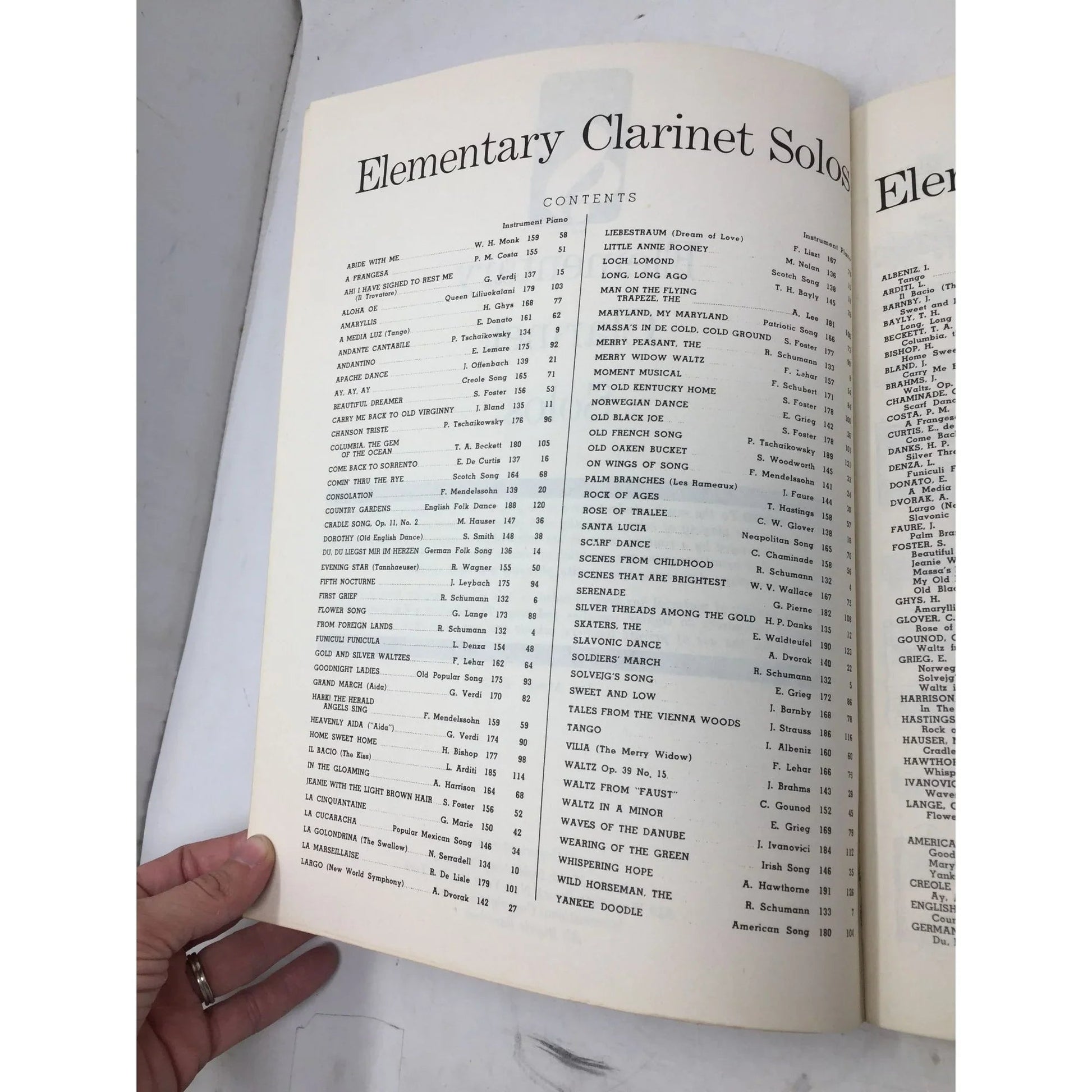 Elementary Clarinet Solos with Piano Accompaniment Everybody's Favorite Series 33 - A+ Stuff - Sheet Music - A+ Stuff