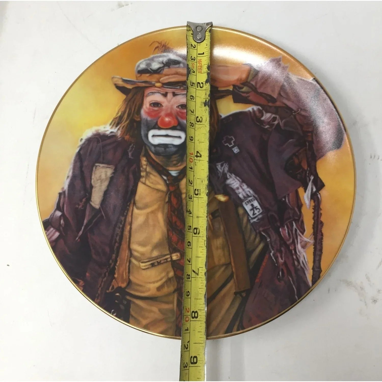 ''Emmett'' by Robert Blottiaux First issue in the ''Famous Clown Series'' Vintage Plate - A+ Stuff - Plates - A+ Stuff
