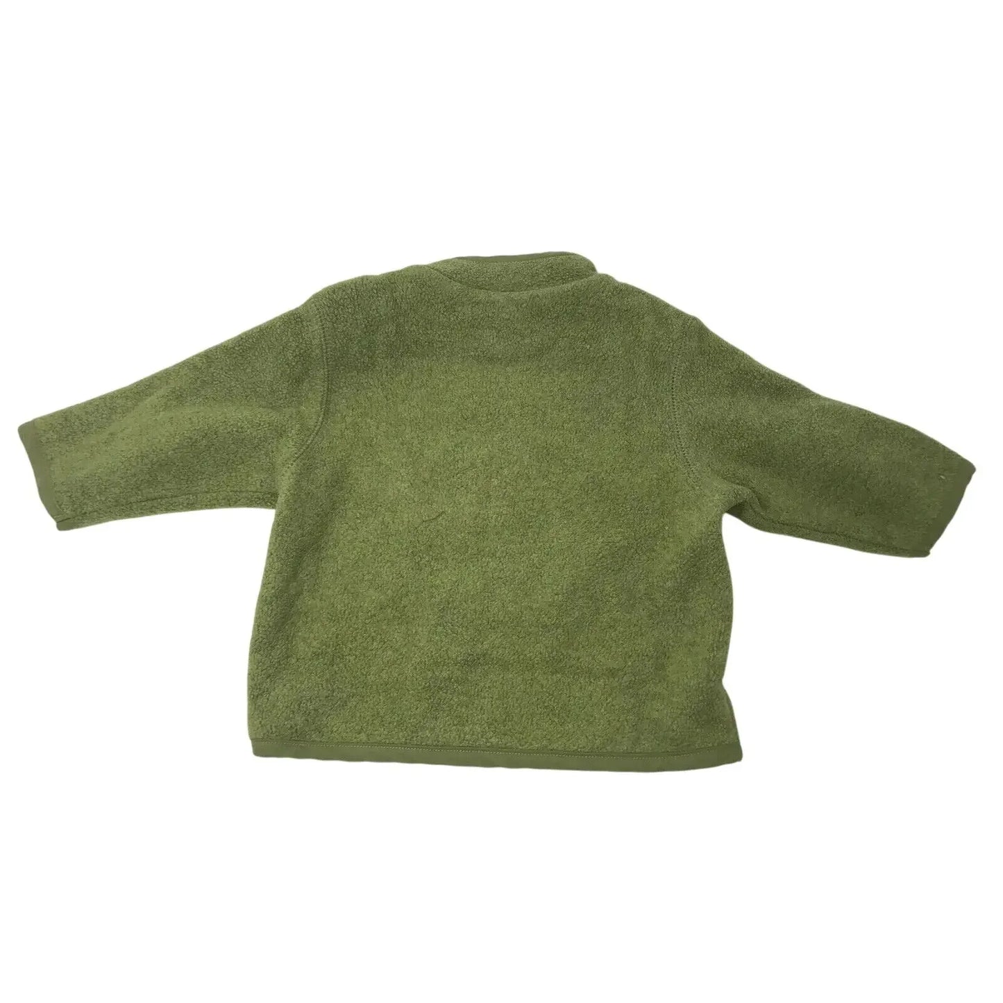 Baby Gap Green Fleece Pullover w Porcupine or Hedgehog 6-12 mo Gap