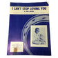 vintage sheet music for the song "I Can't Stop Loving You" A+ Stuff  A+ Stuff SHEET MUSIC