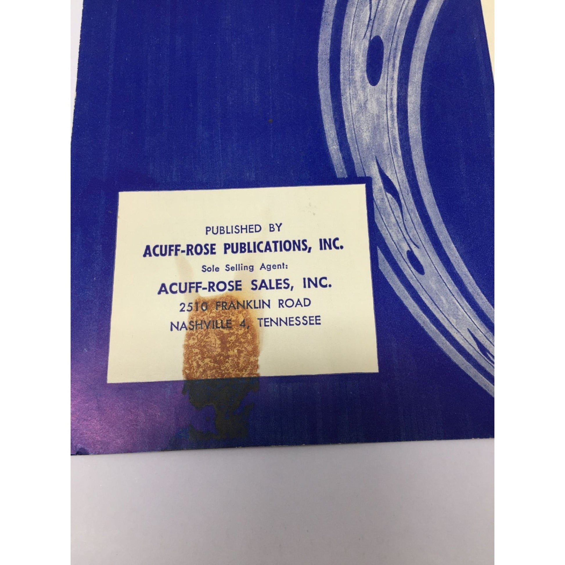 vintage sheet music for the song "I Can't Stop Loving You" A+ Stuff  A+ Stuff SHEET MUSIC
