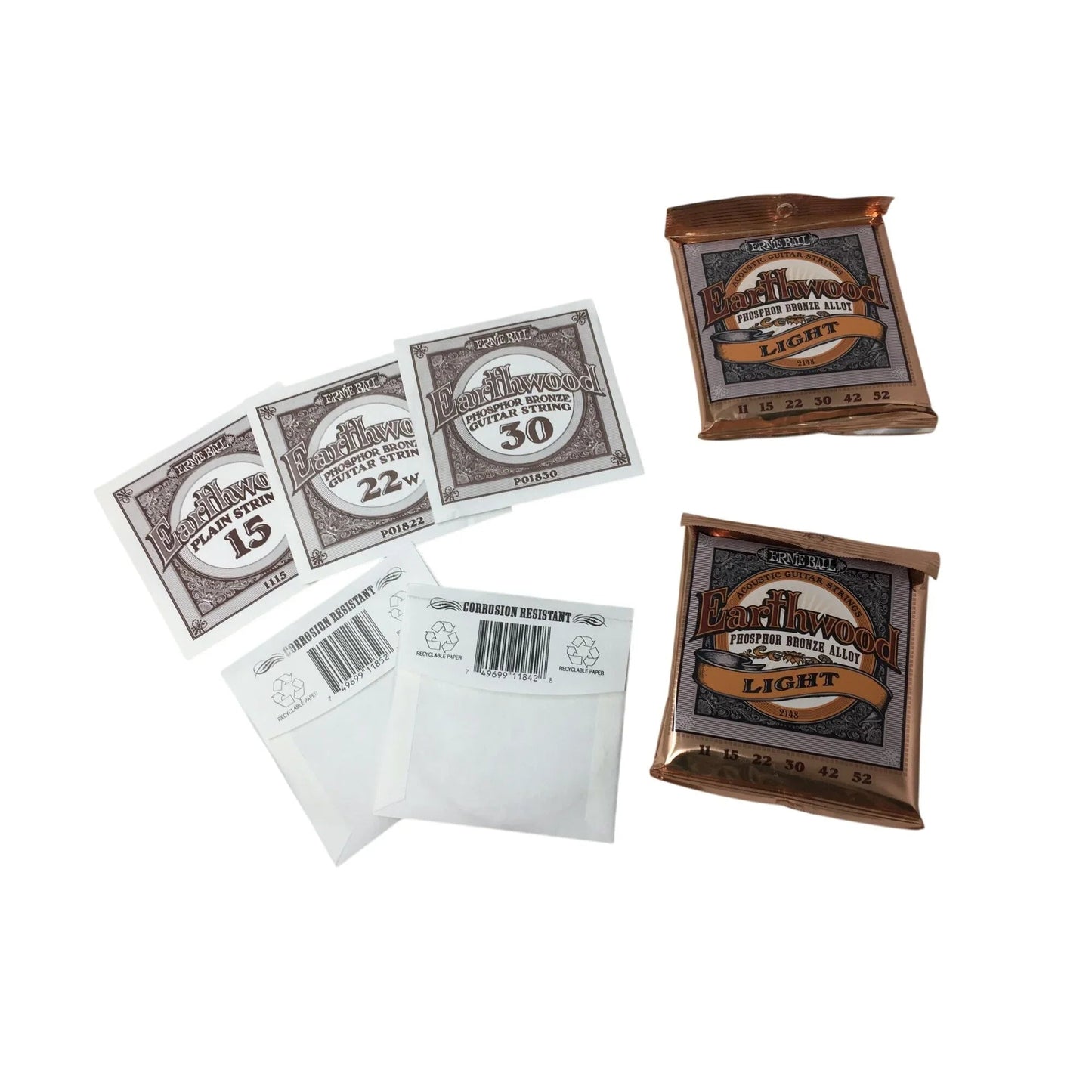 Ernie Ball Earthwood Phosphor Bronze Guitar Strings - A+ Stuff - Collectibles - A+ Stuff